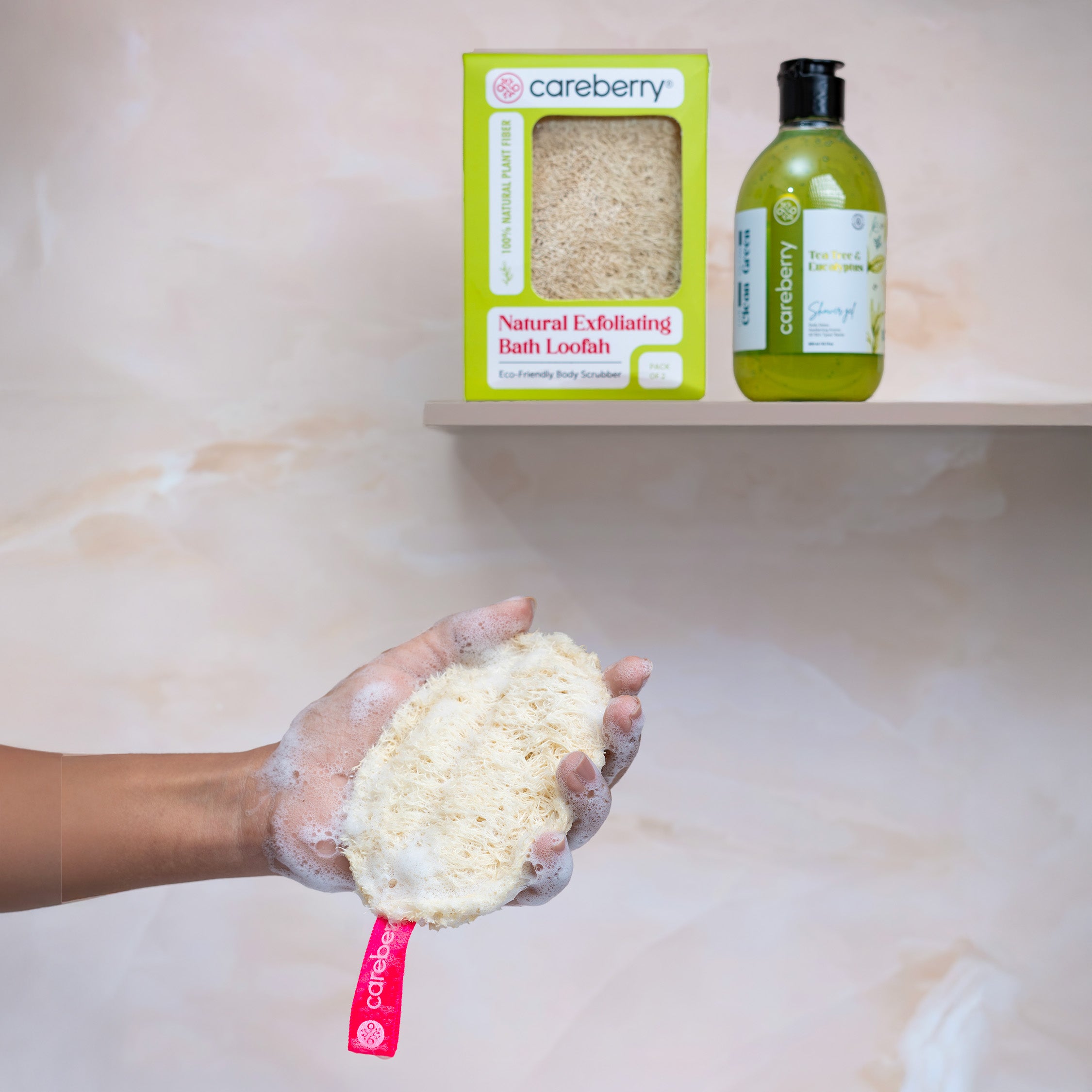 Earth Embrace Peeling-Natürlicher Luffa