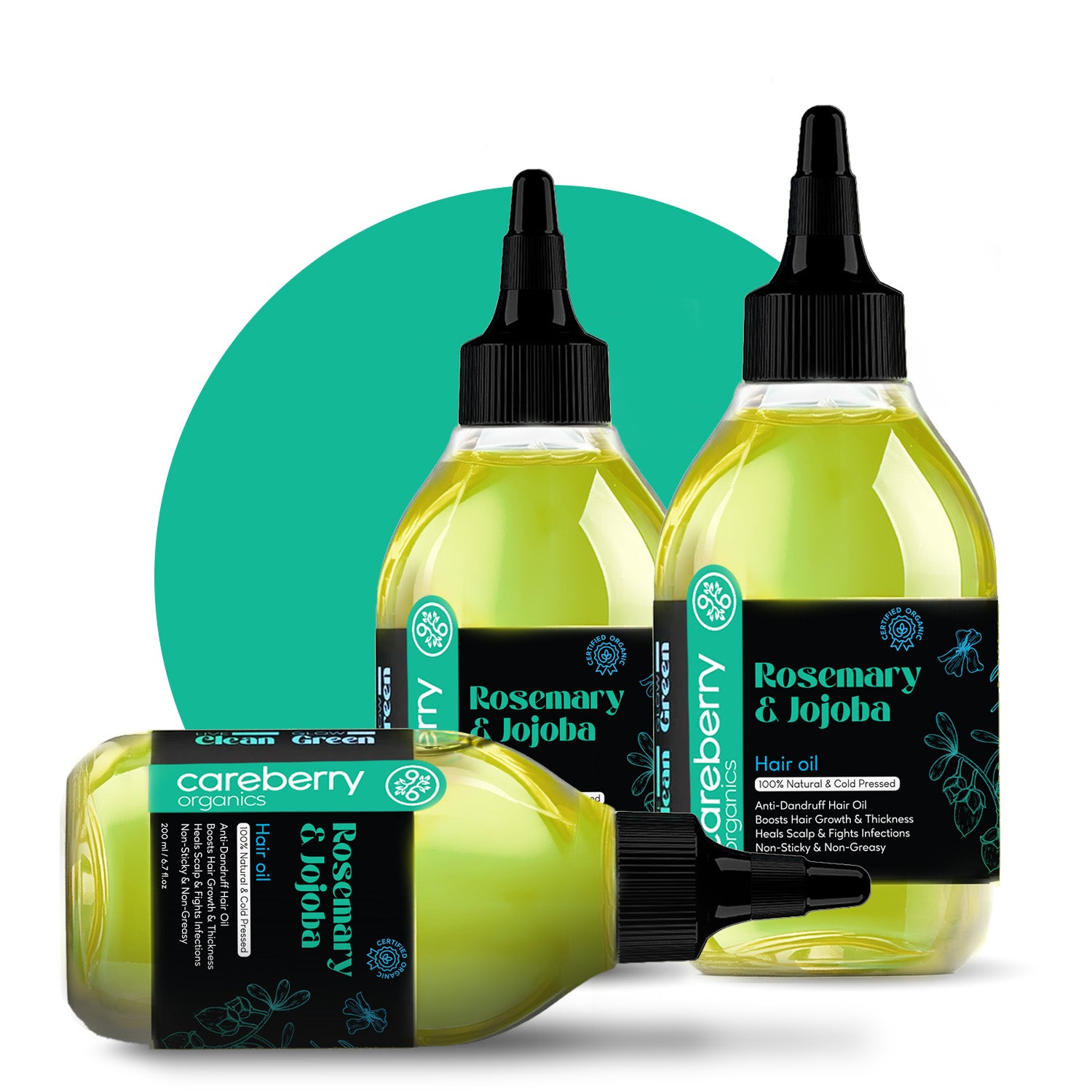 Careberry's Rosemary Oil pack of 3