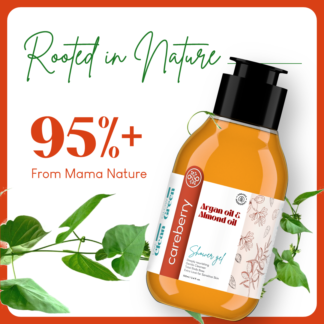 Argan & Almond Oil Nourishing Shower Gel 100ml (Travel Friendly)