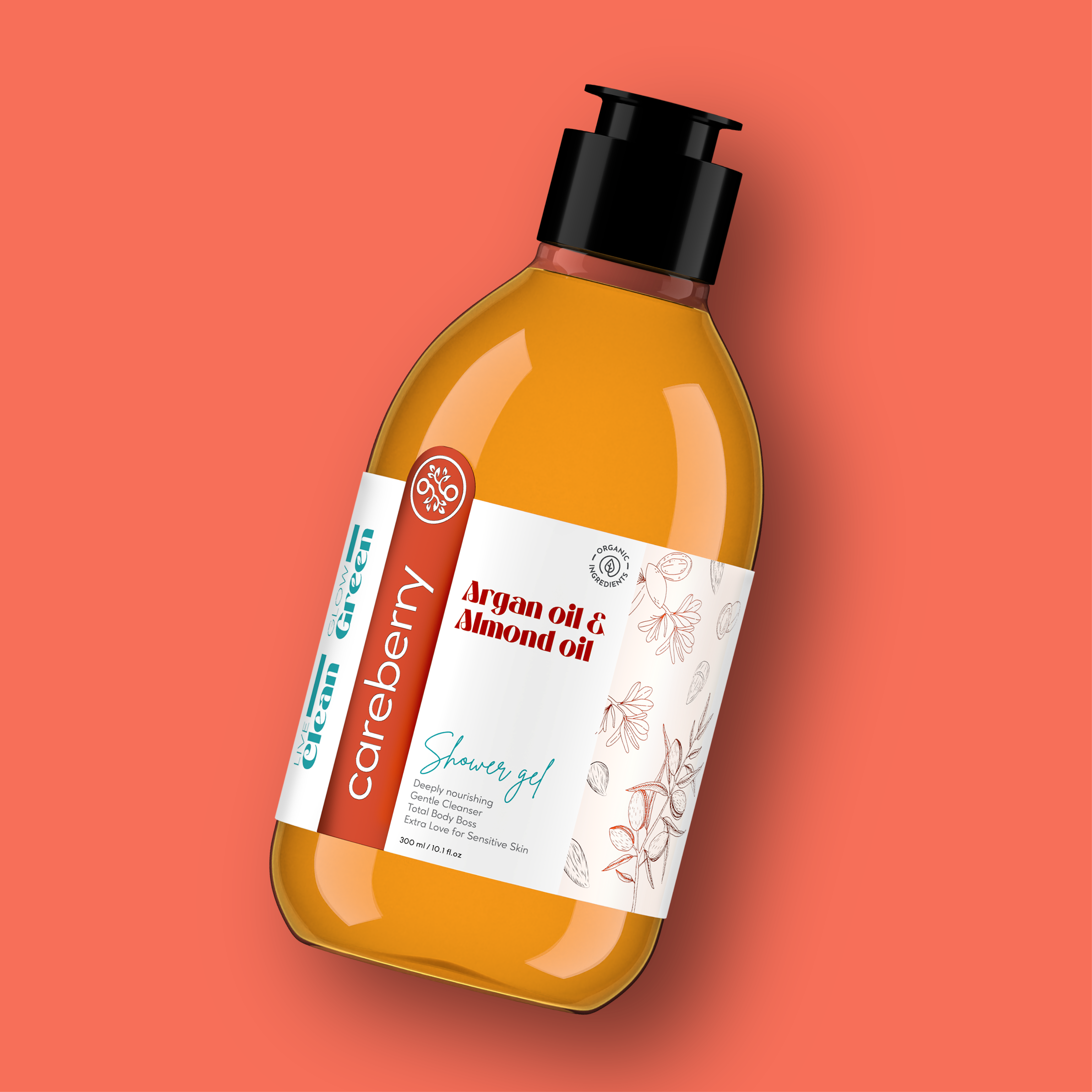 Argan Oil & Almond Oil Nourishing Shower Gel
