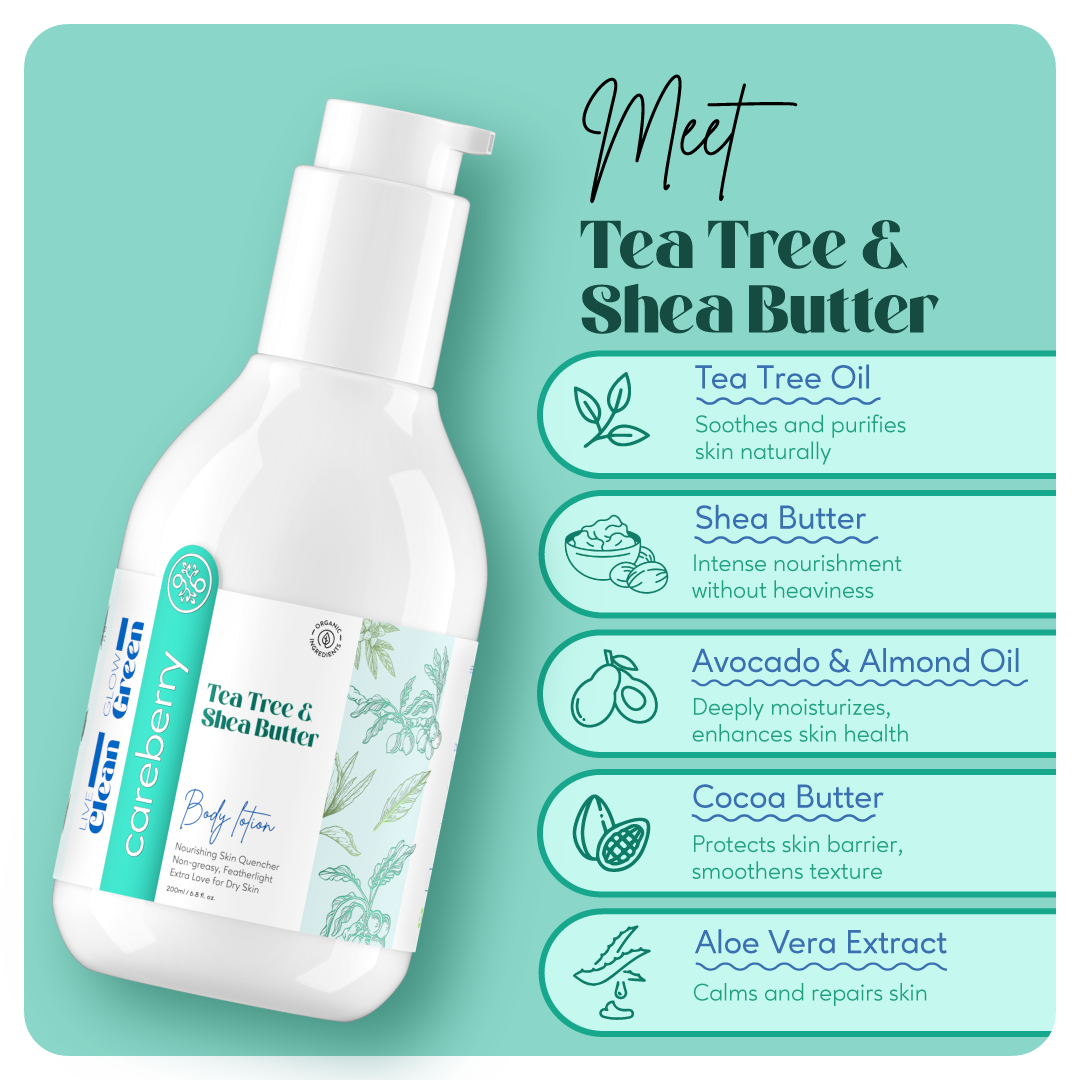 Tea Tree & Shea Butter Nourishing Body Lotion